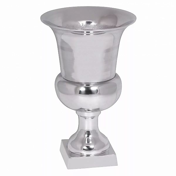 Pokal L Aluminium 40 x 25 cm Silber Glänzend Design Dekoration Modern | Alu günstig online kaufen