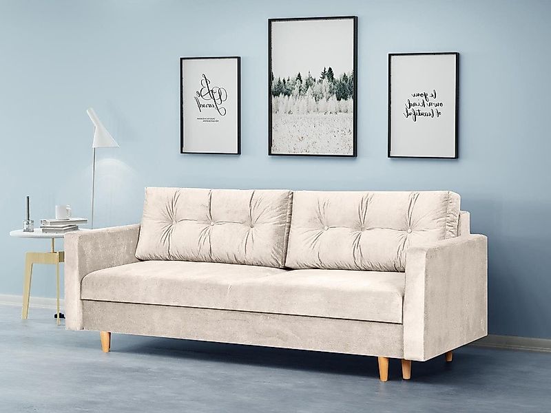 Beautysofa Schlafsofa Sigurd, mit Schlaffunktion und günstig online kaufen