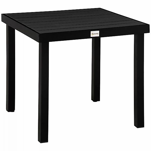 Outsunny Gartentisch für 4 Personen Gartenmöbel günstig online kaufen