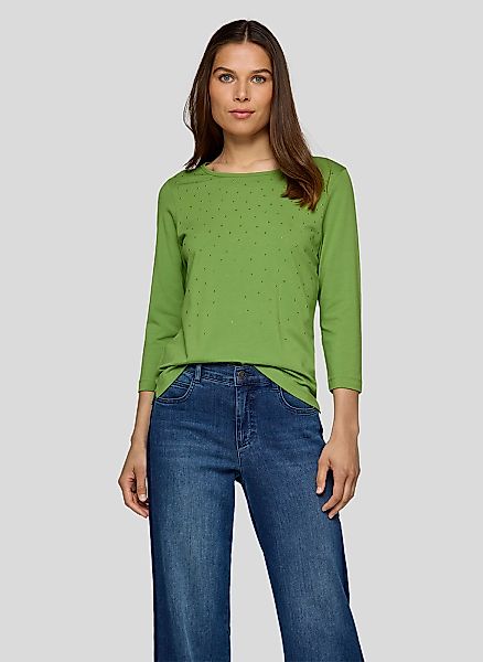 Rabe Kurzarmshirt, im Leo-Look günstig online kaufen
