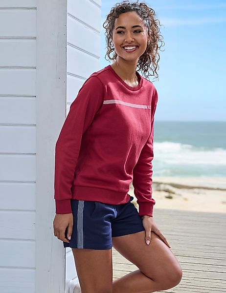H.I.S Sweatshirt Basic mit Logodruck, Loungewear günstig online kaufen