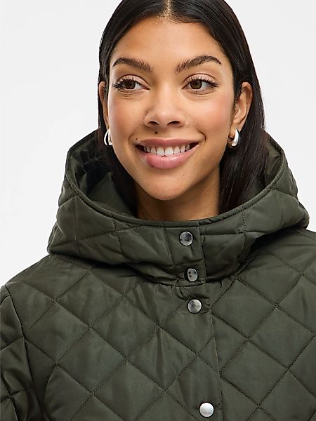 Vila Steppjacke "VITATE L/S HOODED JACKET - NOOS", mit Kapuze günstig online kaufen