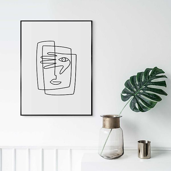 Reinders! Bild mit Rahmen Picasso Face günstig online kaufen