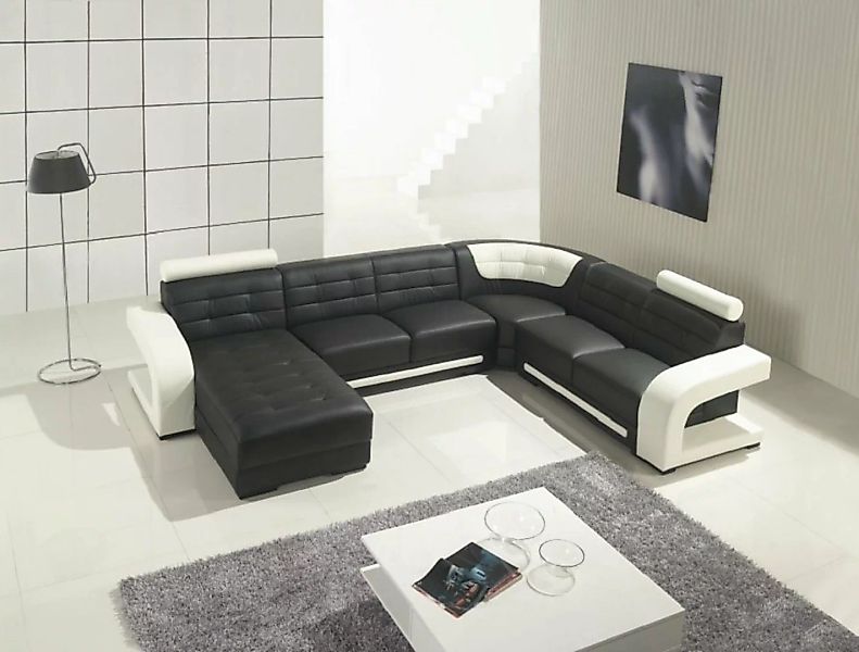 JVmoebel Ecksofa Wohnlandschaft Eckcouch Eck U Form Sofa Ecksofa Couch Pols günstig online kaufen