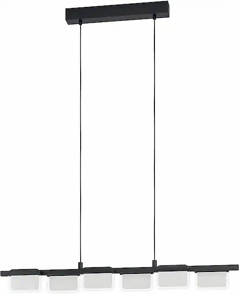 EGLO Hängeleuchte »ERVIDEL« LED-Modul 1 Stk. Warmweiß Hängeleuchte in schwa günstig online kaufen