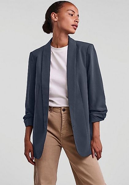 pieces Blusenblazer PCBOSELLA 3/4 BLAZER NOOS Materialmix, regular fit günstig online kaufen