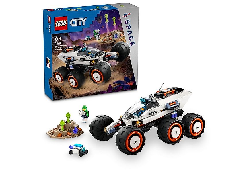 LEGO® LEGO® 60431 City - Weltraum-Rover mit Außerirdischen Konstruktions-Sp günstig online kaufen