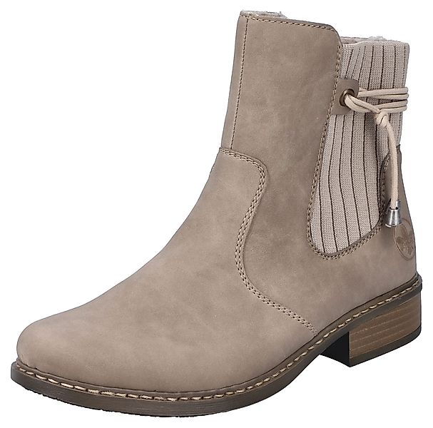 Rieker Winterstiefelette, Winterboots, Chelseaboots, Blockabsatz, mit günstig online kaufen