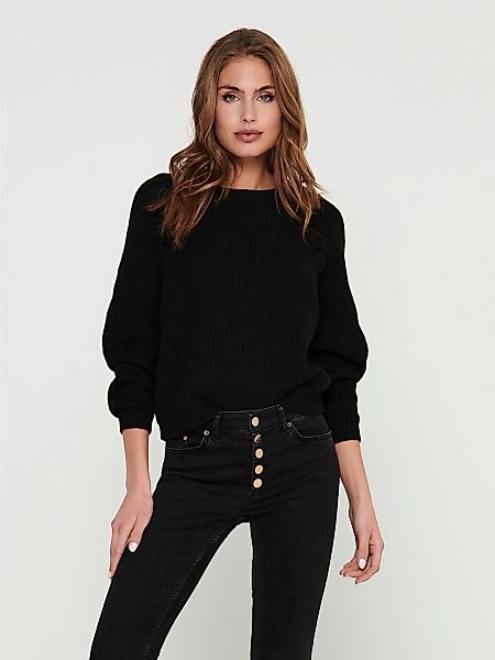 ONLY Strickpullover "ONLMAGA L/S LACE PULLOVER KNT NOOS", mit Spitze günstig online kaufen