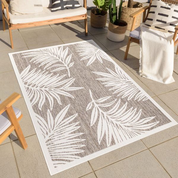 Carpet City Outdoorteppich "Outdoor 468" rechteckig 5 mm Höhe Läufer, UV-be günstig online kaufen
