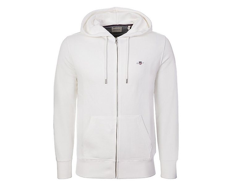 Gant Kapuzenpullover Reg Shield Full Zip Herren Hoodie, Pullover, Sweatshir günstig online kaufen