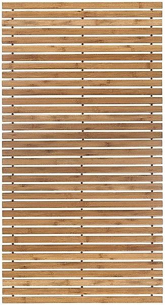 Kleine Wolke Badematte "Level Holzmatte" Höhe 8 mm rutschhemmend beschichte günstig online kaufen