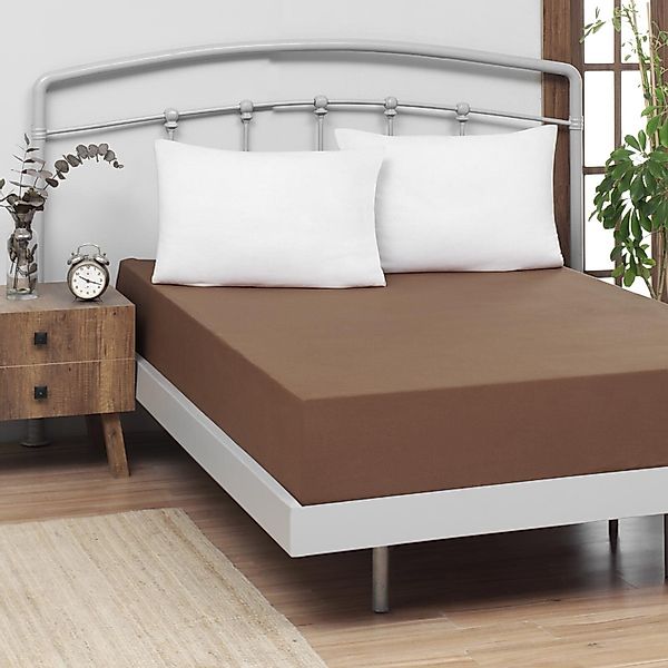TRAUMSCHLAF Spannbettlaken Feinbiber Boxspring, Biber, Gummizug: günstig online kaufen