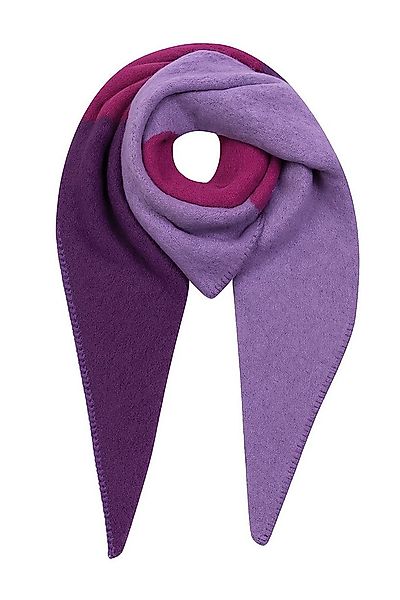 Faera Modeschal Modern mit Kontrastnaht, (1-St), 9429 in Lila günstig online kaufen