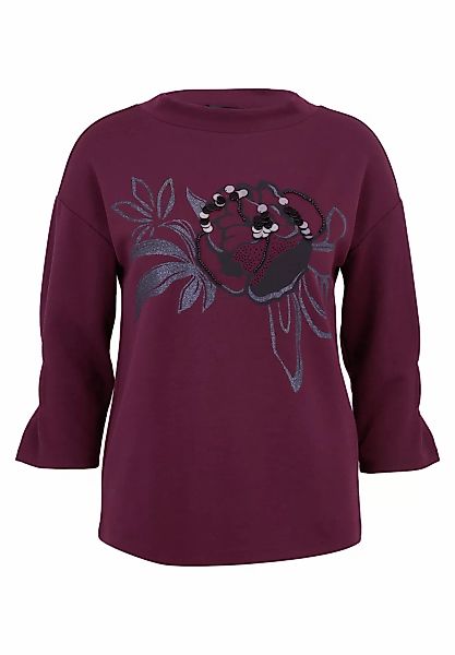 Betty Barclay Sweatshirt "Betty Barclay Sweatshirt mit Trompetenärmeln", Ap günstig online kaufen