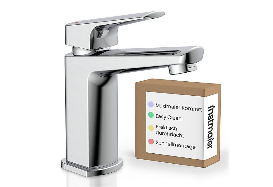 instmaier Waschtischarmatur Amelie Wasserhahn für Bad, Waschbeckenarmatur i günstig online kaufen