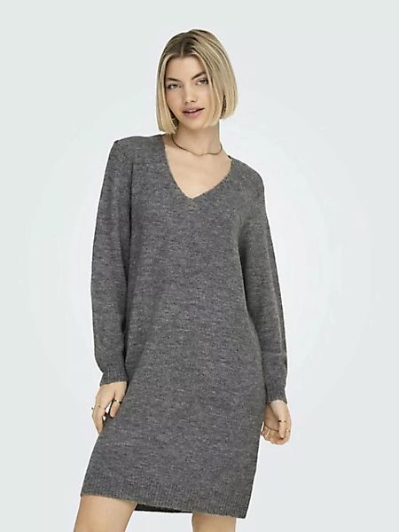 JDY Strickkleid JDYELANORA L/S V-NECK DRESS KNT NOOS günstig online kaufen