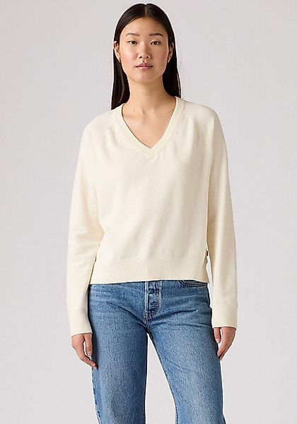 Levi's® V-Ausschnitt-Pullover SUPER SOFT VNECK PULLOVER im Bund beidseitig günstig online kaufen
