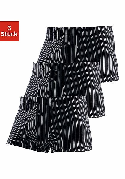 le jogger Boxer "Boxershorts für Herren" Packung, 3 Stk. mit garngefärbten günstig online kaufen