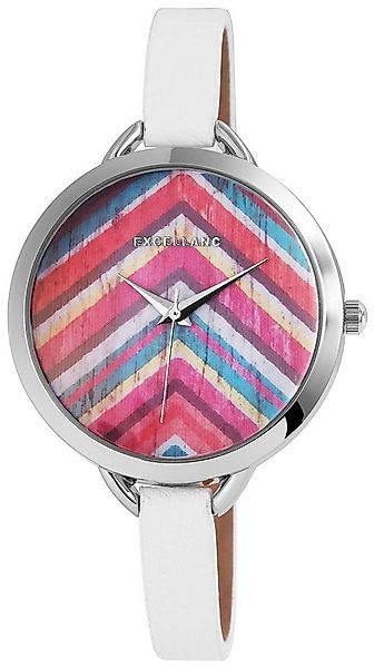 EXCELLANC Quarzuhr 195022000229 Excellanc Damenuhr mit Lederimitationsarmba günstig online kaufen