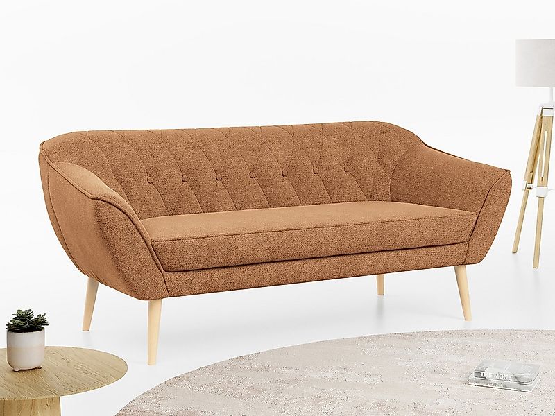 MKS MÖBEL Sofa PIRS-3 Sitzer, Set, Sofa 3-sitzer, T30-Schaum, Skandinavisch günstig online kaufen