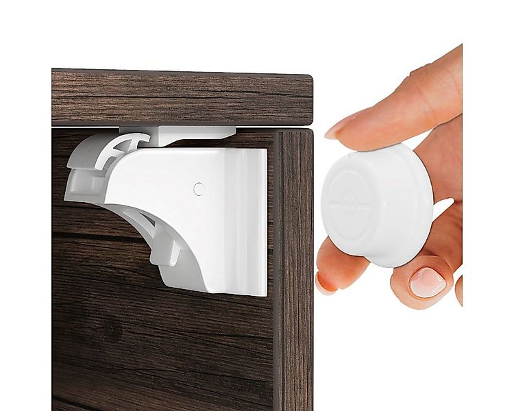 Hoffenbach Kindersicherung Magnetische Kindersicherung ohne Bohren mit 20 S günstig online kaufen