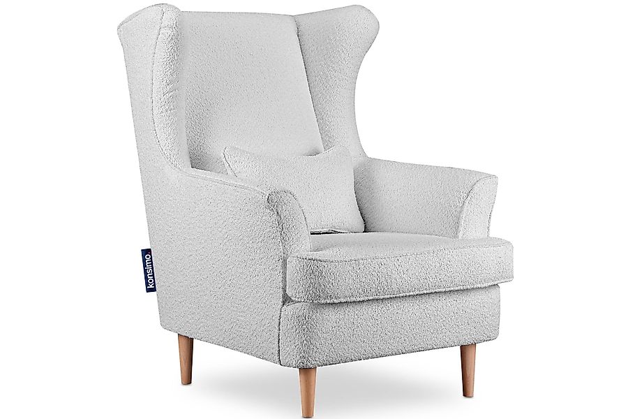 KONSIMO® Ohrensessel STRALIS Sessel, zeitloses Design günstig online kaufen