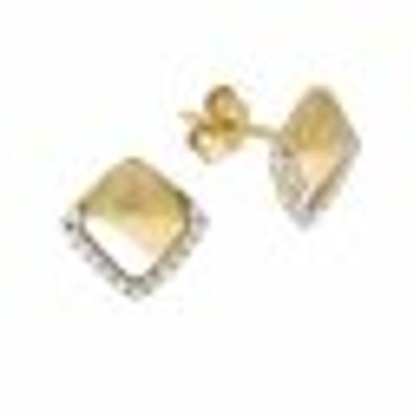 Ohrstecker 585 Gelbgold Zirkonia günstig online kaufen