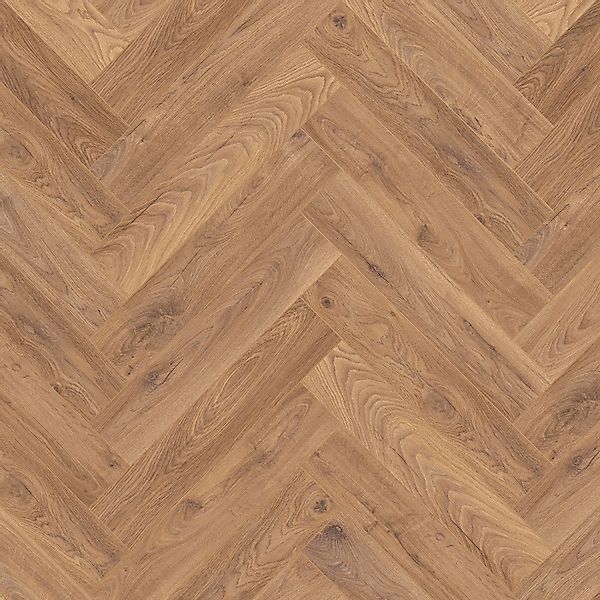 Kronoflooring Herringbone Laminat 12 mm Wasserfest Firebrand Oak günstig online kaufen