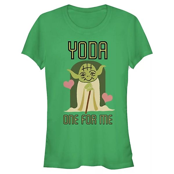 Star Wars - Yoda One - Valentinstag - Frauen T-Shirt günstig online kaufen
