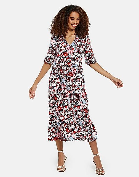 Threadbare Sommerkleid THB Lizzle Printed Smock (1-tlg) mit Volants günstig online kaufen