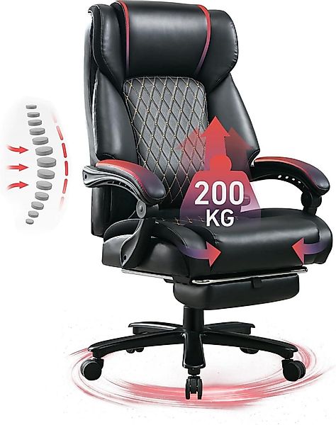 LuxusKollektion Bürostuhl Ergonomischer Bürostuhl 200KG mit günstig online kaufen