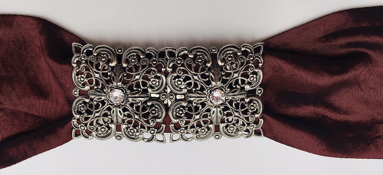 Pezzo D'oro Gürtelschnalle Schürzenschließe, Dirndlschließe, Swarovskistein günstig online kaufen