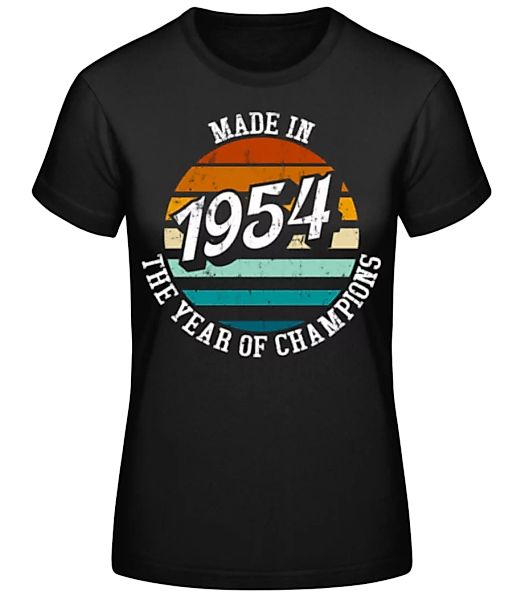 1954 The Year Of Champions · Frauen Basic T-Shirt günstig online kaufen