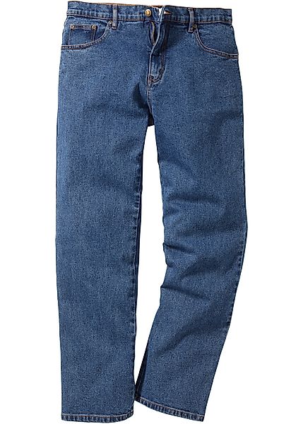 Loose Fit Stretch-Jeans, Straight günstig online kaufen