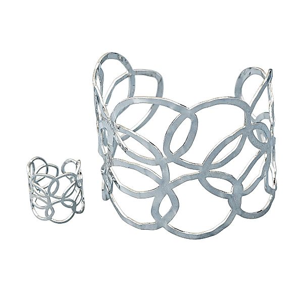 KARMA Schmuckset Silber Armband und Ring günstig online kaufen