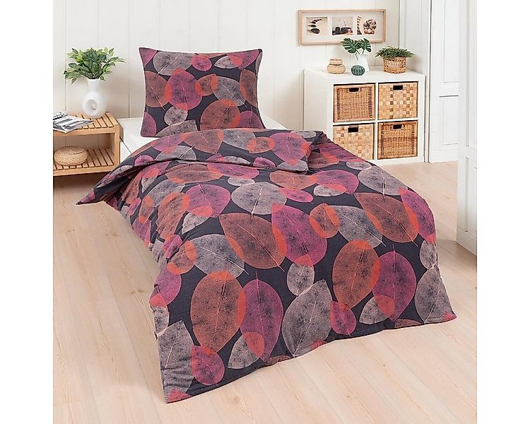 TRAUMSCHLAF Bettwäsche Carolin, Flanell, 2 teilig, flauschig weiches, flora günstig online kaufen