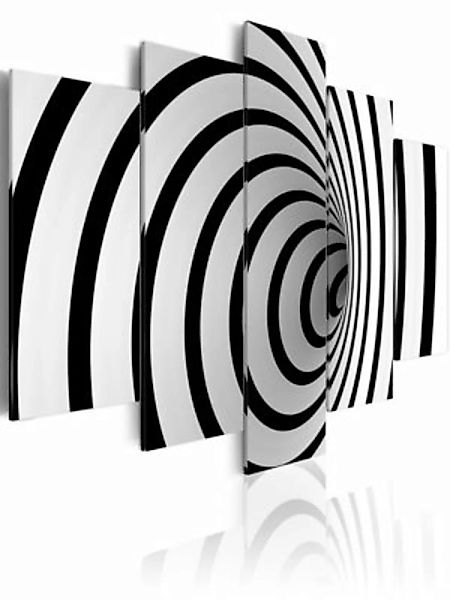 artgeist Wandbild Schwarz-weißes Loch schwarz/weiß Gr. 200 x 100 günstig online kaufen