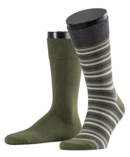 Esprit Socken Multistripe 2-Pack (2-Paar) mit feinen Streifenmuster günstig online kaufen