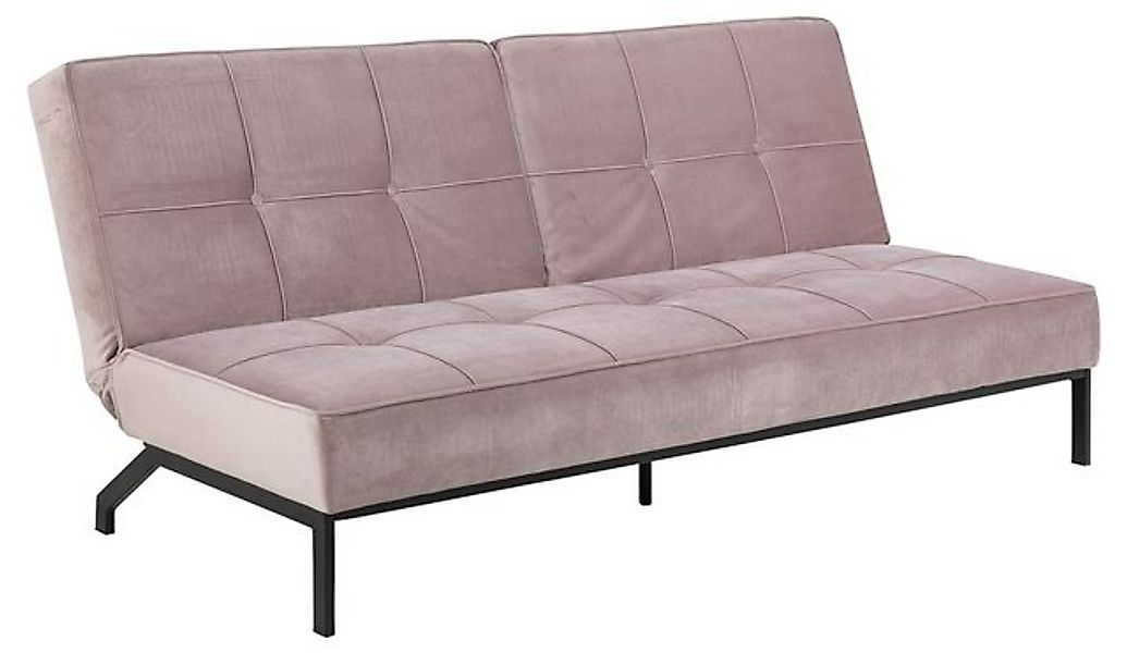 ACTONA GROUP Schlafsofa in dusty rose, Polyester, Stahl - 198x87x95cm (BxHx günstig online kaufen