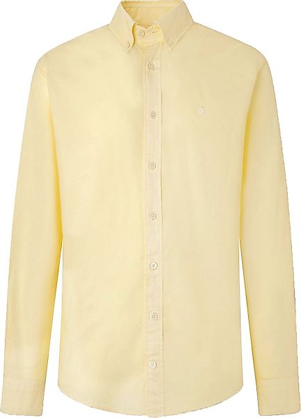 Hackett Hemd Garment Dyed Gelb - Größe XL günstig online kaufen