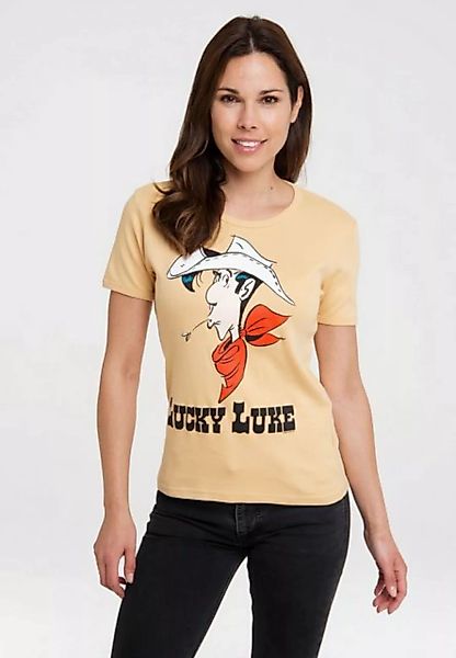 LOGOSHIRT T-Shirt Lucky Luke Portrait mit coolem Print günstig online kaufen