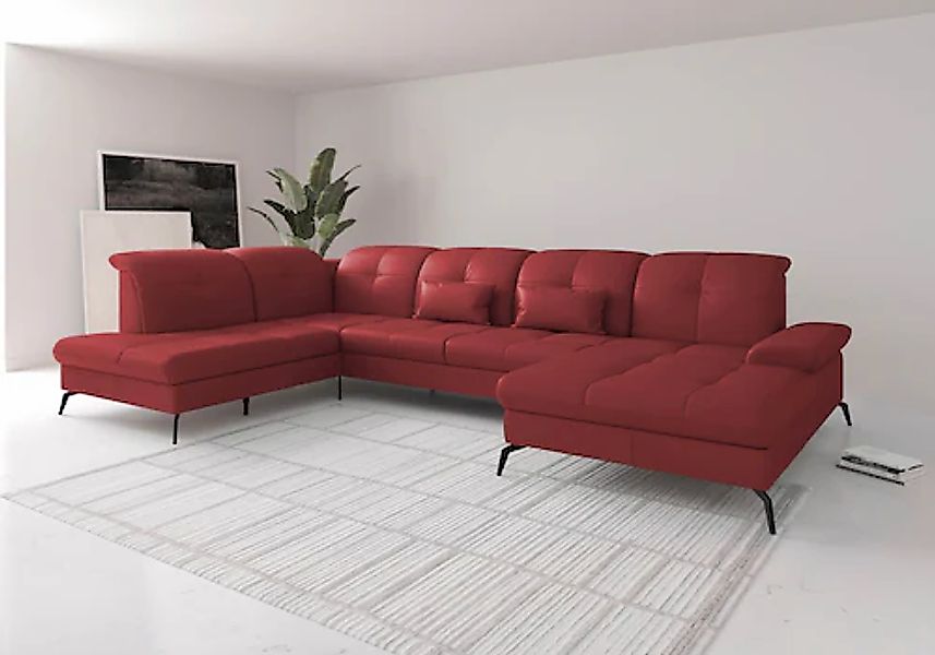 sit&more Wohnlandschaft »Amica«, inkl Sitztiefenverstellung und Armteilvers günstig online kaufen