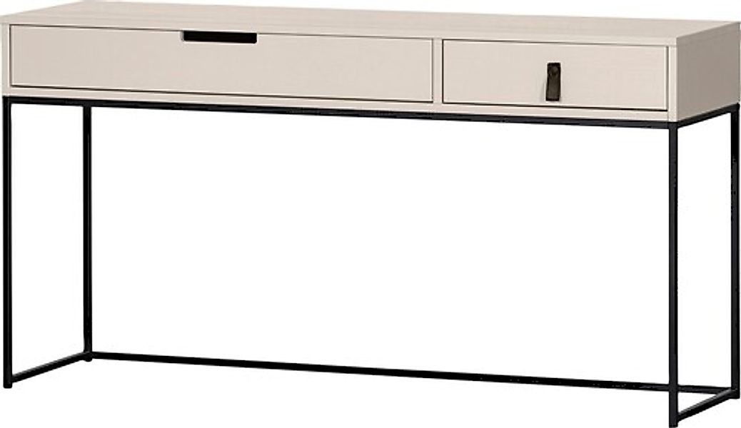 WOOOD Schreibtisch »Silas«, viel Stauraum, zwei Schubladen, H 74 cm x B 140 günstig online kaufen