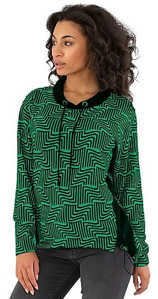 Gio Milano Vokuhila-Pullover G29-7606, mit Stehbund und geschwungenen Linie günstig online kaufen