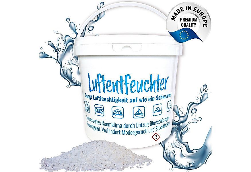 BlueCraft Luftentfeuchter Nachfüllpack Granulat 4,8 kg in 5 L Nachfüll-Eime günstig online kaufen