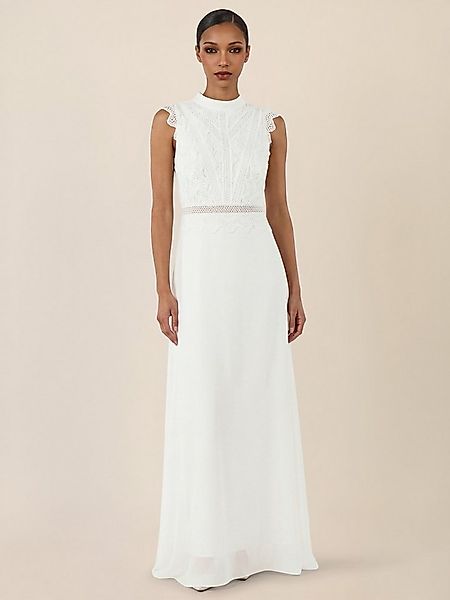 Apart Abendkleid mit Häkelspitze und Stehkragen günstig online kaufen