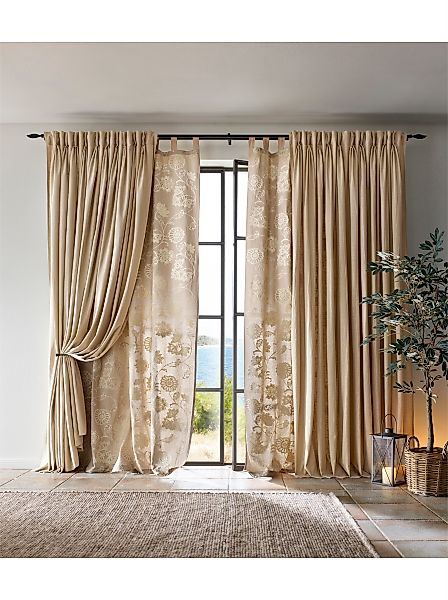 heine Gardine Dekoschal (1 St), Schlaufen, günstig online kaufen