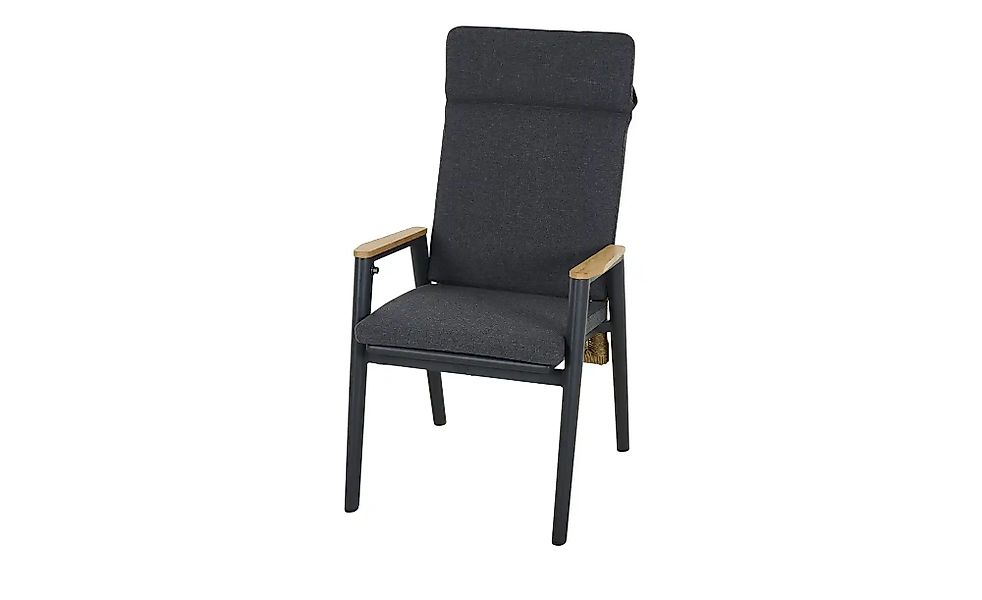 Siena Garden Dining-Sessel  Roma ¦ grau ¦ Maße (cm): B: 60,5 H: 108 T: 83.0 günstig online kaufen