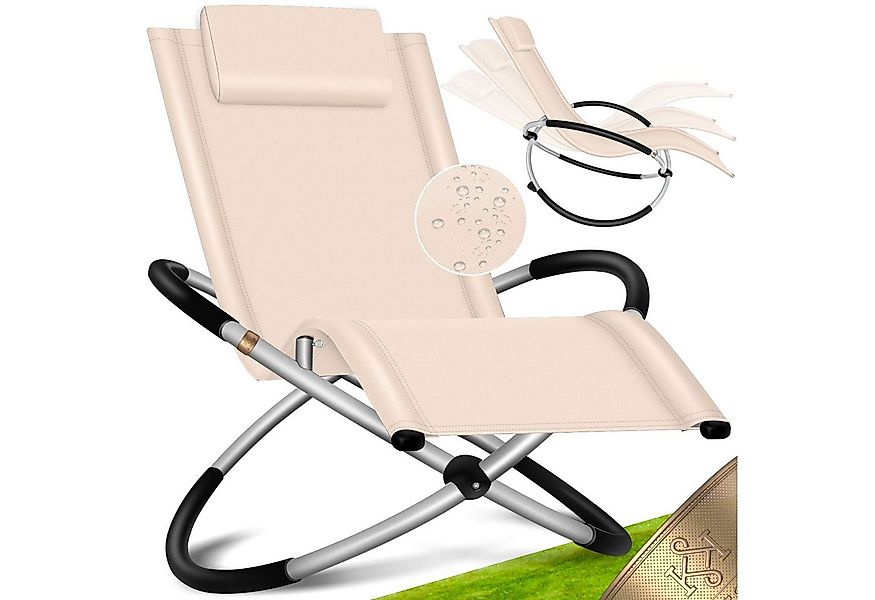 KESSER Gartenliege, Relaxliege Liegestuhl Gartenliege Gartenstuhl Klappstuh günstig online kaufen